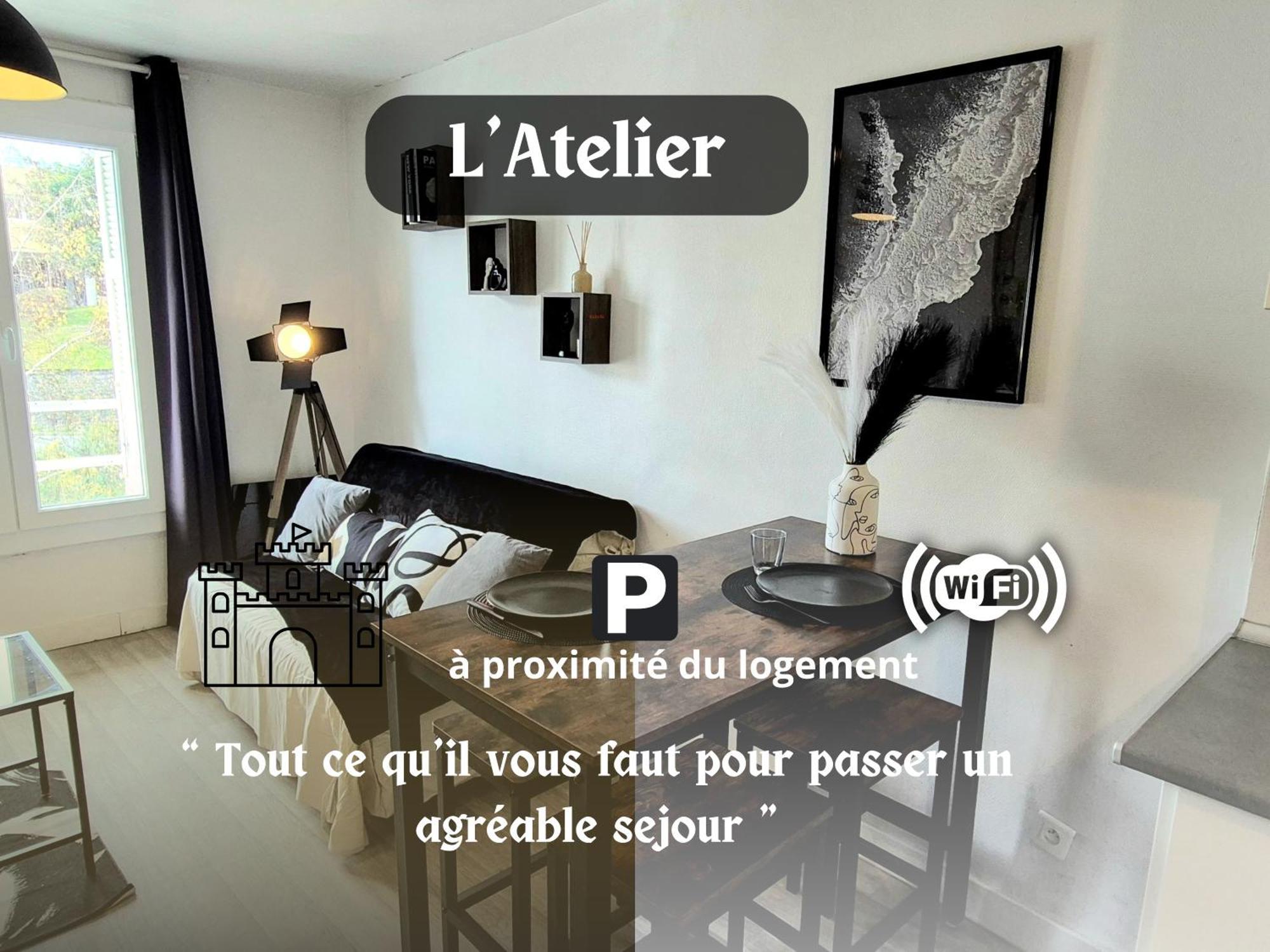 L'Atelier-T2 Proche Du Centre-Wifi-Parking Apartment Лурд Екстериор снимка